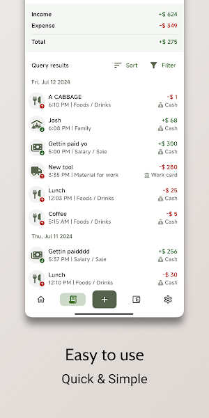 moneyTracker - Expense Tracker Screenshot 1