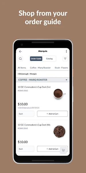 Marquis Beverage Screenshot 1