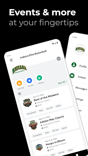 Indiana Elite Basketball Screenshot 0