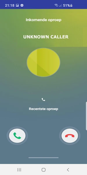 Fake Call Screenshot 1