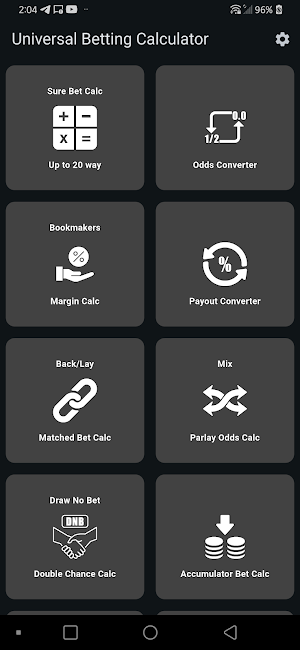 Surebet Calculator Pro Screenshot 0