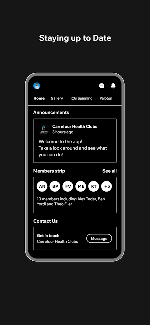 Carrefour Health Clubs Screenshot 1