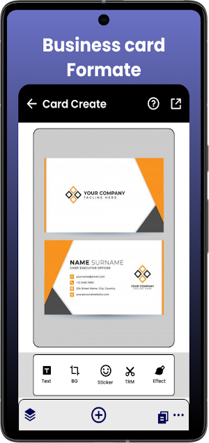 Business digital Visiting card Screenshot 1
