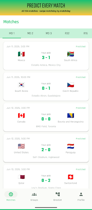 Football Predictor 2026 Screenshot 0