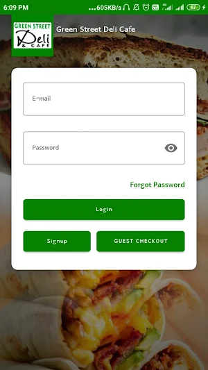 Green Street Deli Cafe Screenshot 0