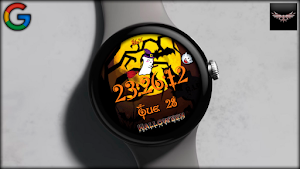 Halloween Ghost Watch Face Screenshot 1