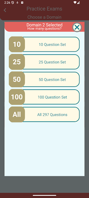 Diet Tech Exam To Go Screenshot 2