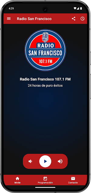 Radio San Francisco 107.1 FM Screenshot 1