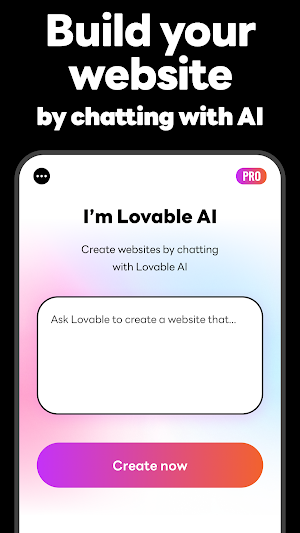Lovable AI Screenshot 1