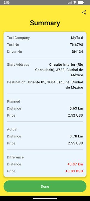 Taxi Control Screenshot 3