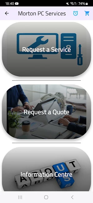 Morton PC Services Screenshot 0