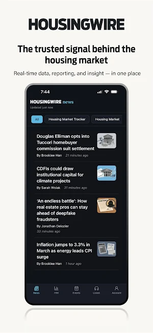 HousingWire Intelligence Screenshot 1