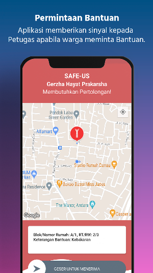 SAFE-US Petugas Screenshot 1