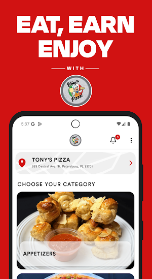 Tony's Pizza Screenshot 0
