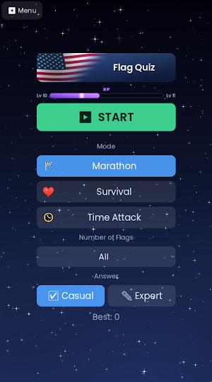 Geo Snips: Flags and Maps Quiz Screenshot 1