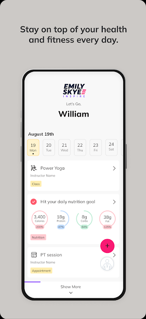 Emily Skye Inspire Screenshot 1