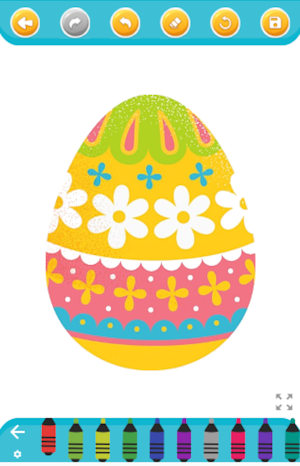 Easter Eggs - Coloring Screenshot 1