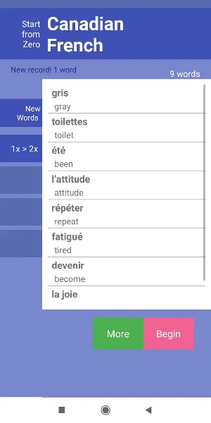 StartFromZero Canadian French Screenshot 0