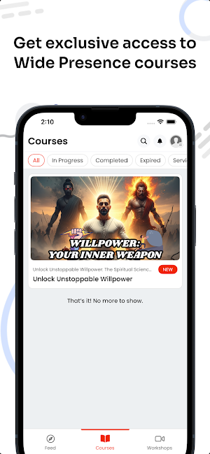 Wide Presence Screenshot 2