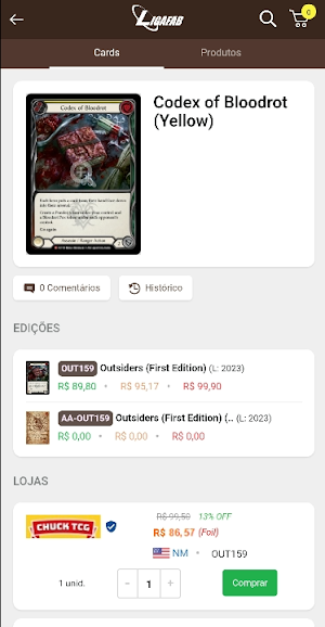 LigaFAB Screenshot 1