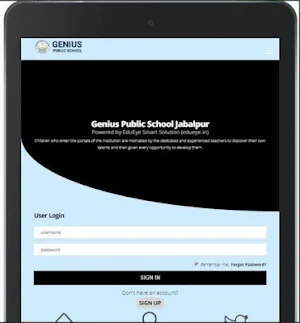 Genius Public School Screenshot 2