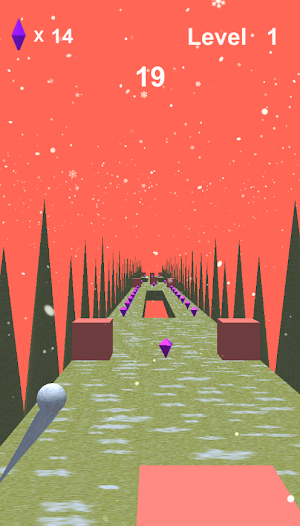 Snow ball dash Screenshot 1
