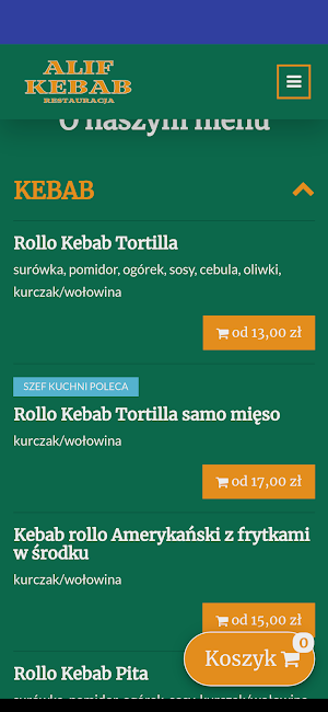 Alif Kebab Screenshot 0