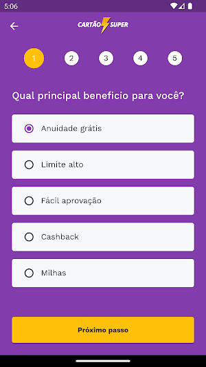 Cartão Super Screenshot 1