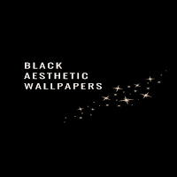 black wallpaper aesthetic