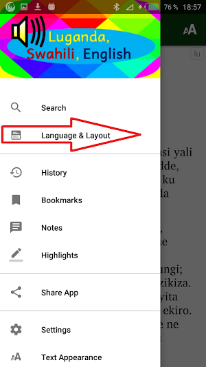 Luganda Swahili English Screenshot 1