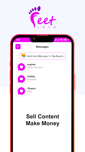 FeetPix - Buy & Sell Screenshot 1