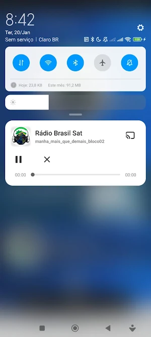 Rádio Brasil Sat Screenshot 2
