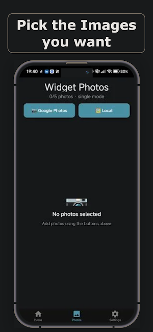 Photo Widget: Aesthetic Home Screenshot 2