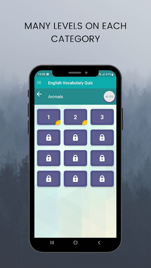 English Vocabulary Quiz Screenshot 3