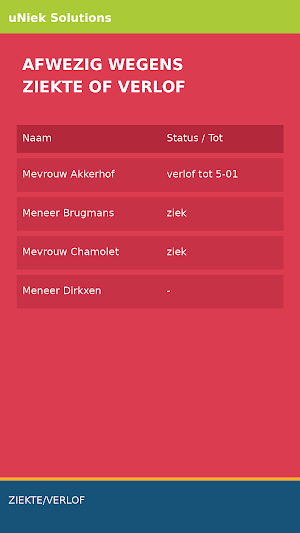 School Infoscherm Screenshot 1