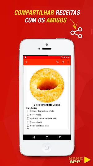 Receitas de Mandioca Screenshot 3