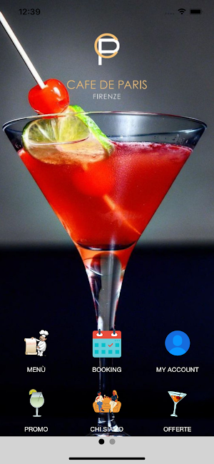 Cafe de Paris Firenze Screenshot 0