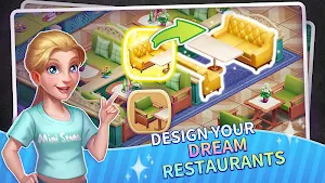 My Restaurant Empire - 3D Decorating Cooking Game Screenshot 3