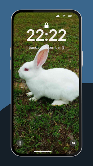 Cute Rabbit Wallpaper 4K Screenshot 3