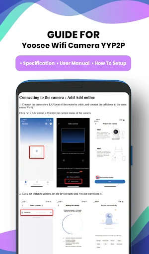 yyp2p yoosee Wifi Camera Guide Screenshot 3