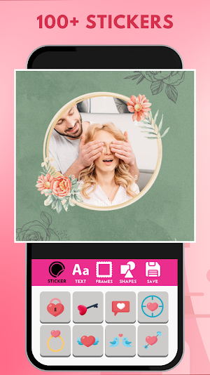 Valentine's Day Photo Frames Screenshot 3