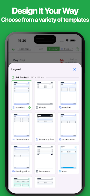 Simple Payslip Screenshot 1