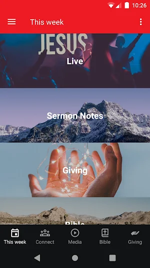 Highland Methodist App Screenshot 0