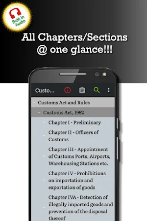 Customs Act 1962 & Rules Screenshot 0