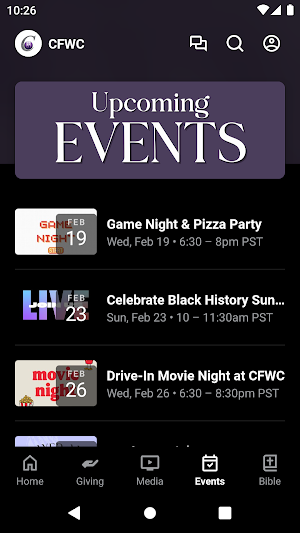 CornerstoneFWC Screenshot 2