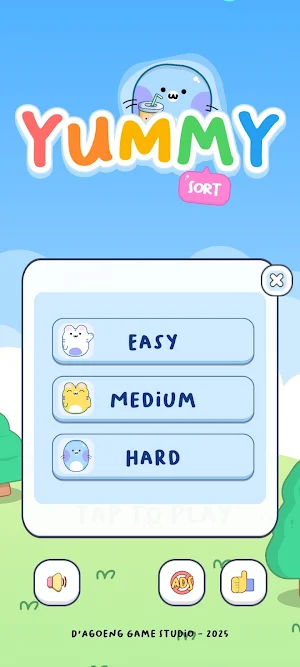 Yummy Sort: Cute Food Puzzle Screenshot 0