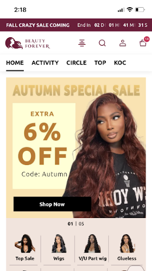 Beauty Forever Hair Screenshot 2