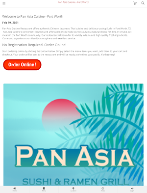Pan Asia Cuisine - Fort Worth Screenshot 2