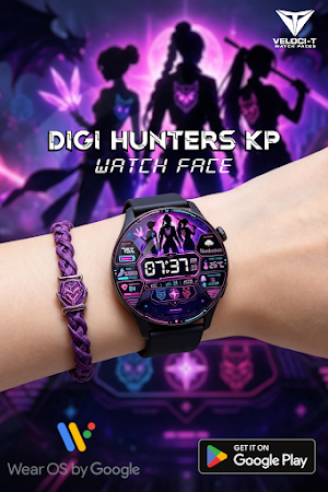 Digi Hunters KP Watch Face Screenshot 1