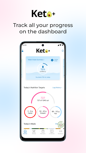 Keto Diet App - Carb Tracker Screenshot 1